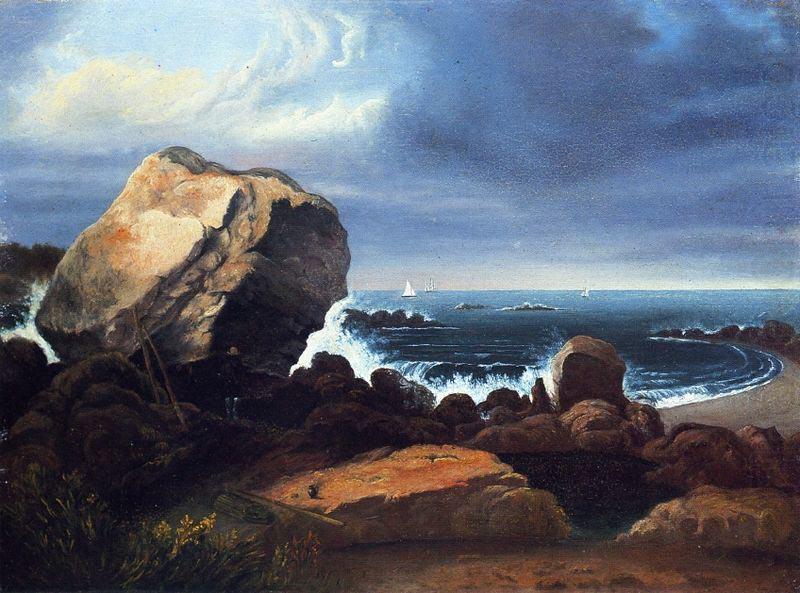 Thomas Doughty Scituate Beach, Massachusetts china oil painting image